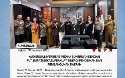 Audiensi Universitas Medika Suherman dengan Plt. Bupati Bekasi, Perkuat Sinergi Pendidikan dan Pembangunan Daerah