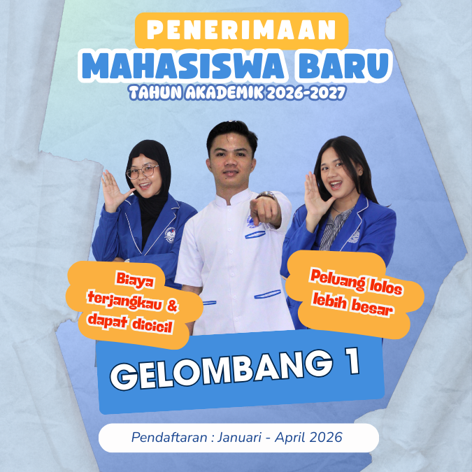 PMB GELOMBANG 1 TA 2026/2027 UNIVERSITAS MEDIKA SUHERMAN (UMEDS).