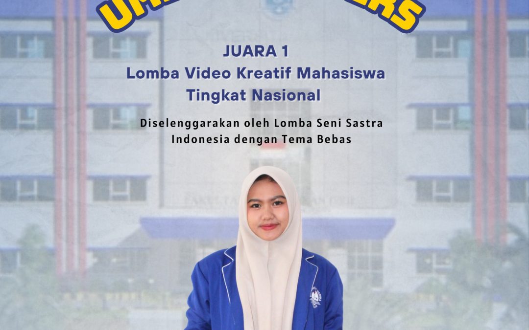 Spotlight on UMEDS Winners! Mahasiswa Sarjana Gizi Raih Juara 1 Lomba Video Kreatif Mahasiswa Tingkat Nasional