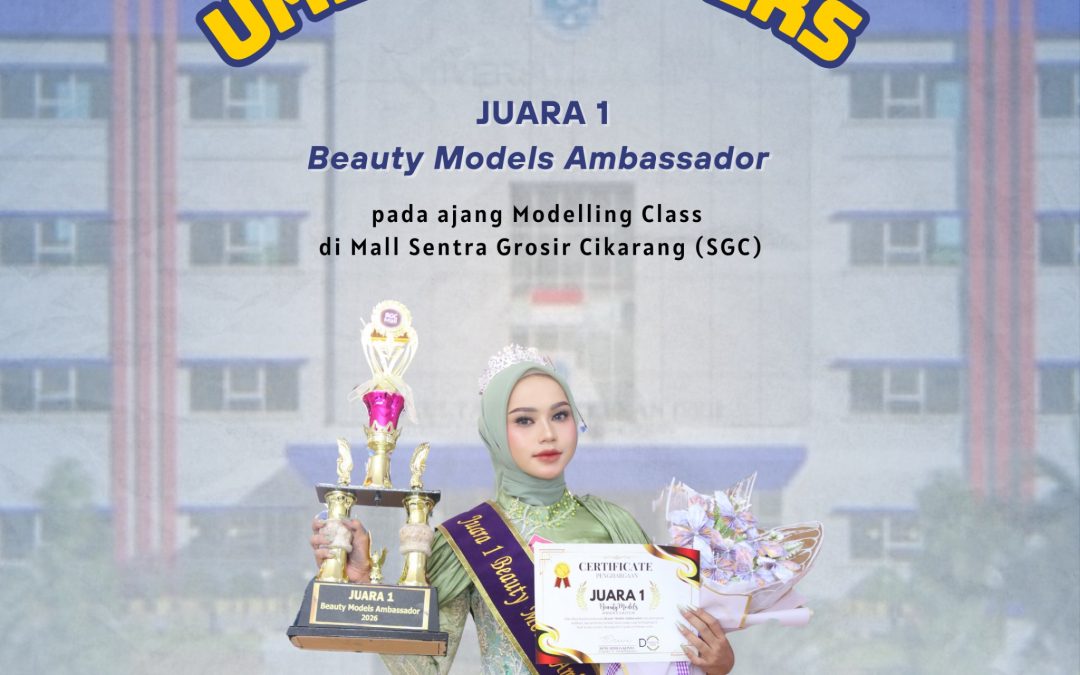 Spotlight on UMEDS Winners! Mahasiswa Sarjana Farmasi Raih Juara 1 Beauty Models Ambassador