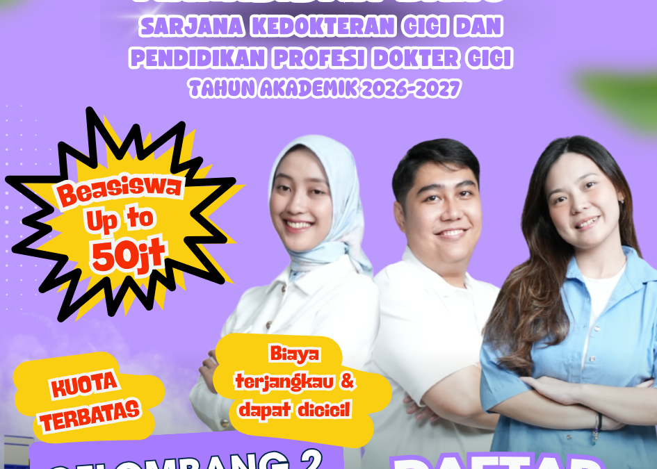 PMB FKG 2026/2027 DIBUKA