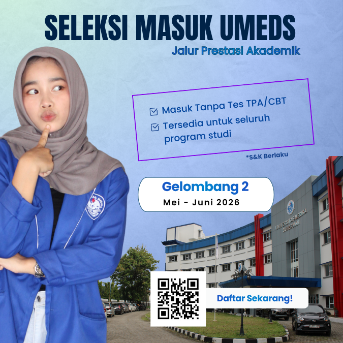 Seleksi Jalur Prestasi TA 2026/2027 Universitas Medika Suherman MASIH DIBUKA