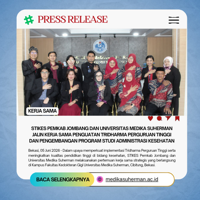 STIKES Pemkab Jombang dan Universitas Medika Suherman Jalin Kerja Sama Penguatan Tridharma Perguruan Tinggi dan Pengembangan Program Studi Administrasi Kesehatan