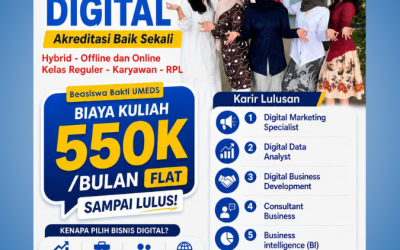 Program Studi Sarjana Bisnis Digital PMB TA 2026-2027
