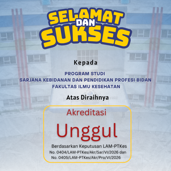 Program Studi Sarjana Kebidanan dan Pendidikan Profesi Bidan UMEDS Raih Akreditasi Unggul