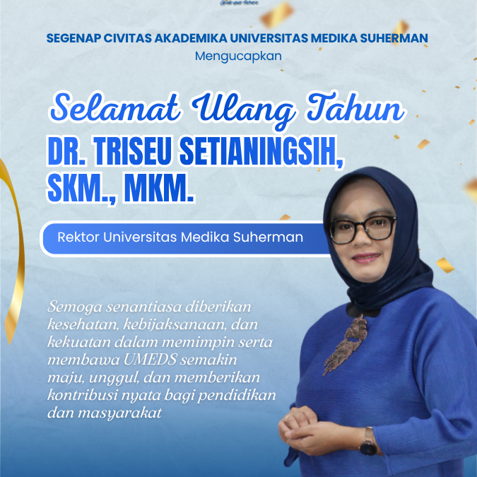 HUT Rektor Universitas Medika Suherman