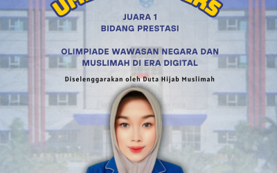 Yesi Apriana, Mahasiswa Sarjana Kebidanan UMEDS Raih Juara 1 Bidang Prestasi Olimpiade Wawasan Negara dan Muslimah di Era Digital