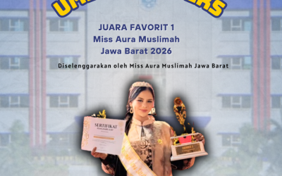 Mahasiswa Kebidanan UMEDS, Jihan Aulia : Raih Juara Favorit 1 Miss Aura Muslimah Jawa Barat 2026