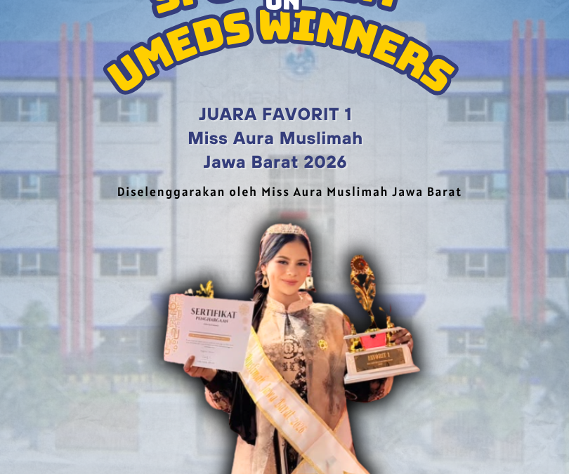 Mahasiswa Kebidanan UMEDS, Jihan Aulia : Raih Juara Favorit 1 Miss Aura Muslimah Jawa Barat 2026