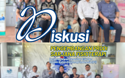 UMEDS Gelar Diskusi Pengembangan Prodi Sarjana Fisioterapi Bersama Dewan Penasihat Etik dan Disiplin IFI