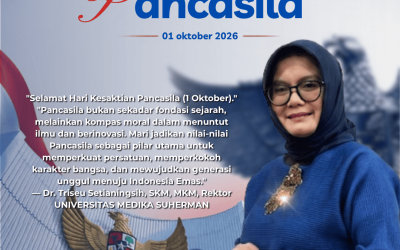 1 Oktober 2026 : Selamat Memperingati Hari Kesaktian Pancasila