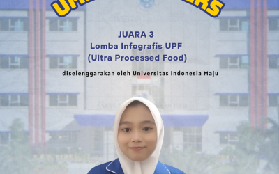Rissa Ramah Dini, Mahasiswa Sarjana Gizi UMEDS Raih Juara 3 Lomba Infografis UPF (Ultra Processed Food)